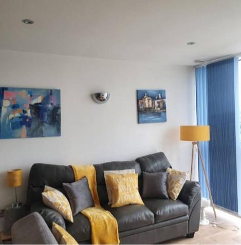 Lovely Waterfront Flat Canary Wharf Excel Centre Apartment London Luaran gambar